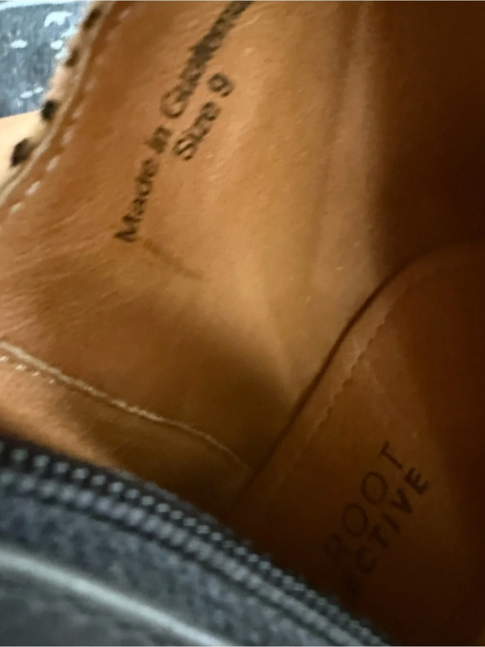 The Root Collective fair trade Women's Black and Tan Patterned Ankle Booties